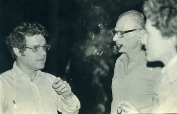Dick, Arthur Miller, and Inga Morath